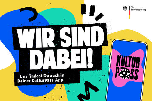 Kulturpass-2024-Visual Kulturpass-Inhaber*innen können ihr Budget ab sofort auch nutzen, um Tickets für die Frankfurter Buchmesse zu kaufen.