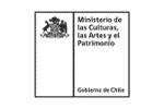 Logo Ministerio de las Culturas, las Artes y el Patrimonio Chile