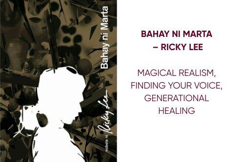 Bahay ni Marta – Ricky Lee book cover Bahay ni Marta – Ricky Lee book cover