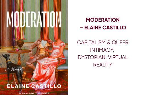 Moderation by Elaine Castillo (Viking) book cover Moderation by Elaine Castillo (Viking) book cover