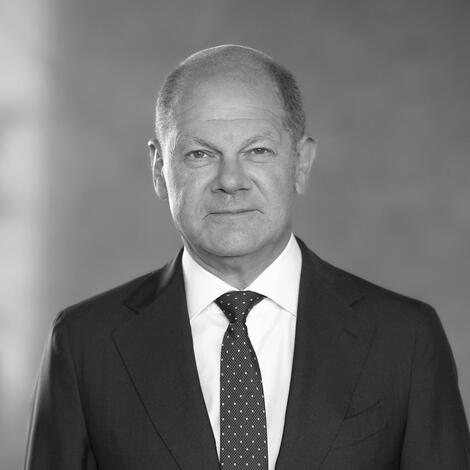 Portrait von Olaf Scholz